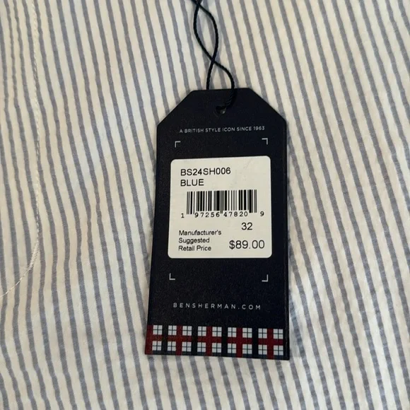 Ben Sherman Seersucker Shorts. Size 32 - Picture 7 of 13